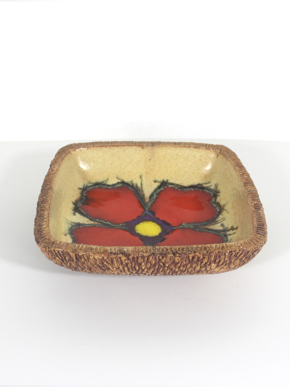 Jan Van Erp Studio Pottery Mid Century Modern Bowl